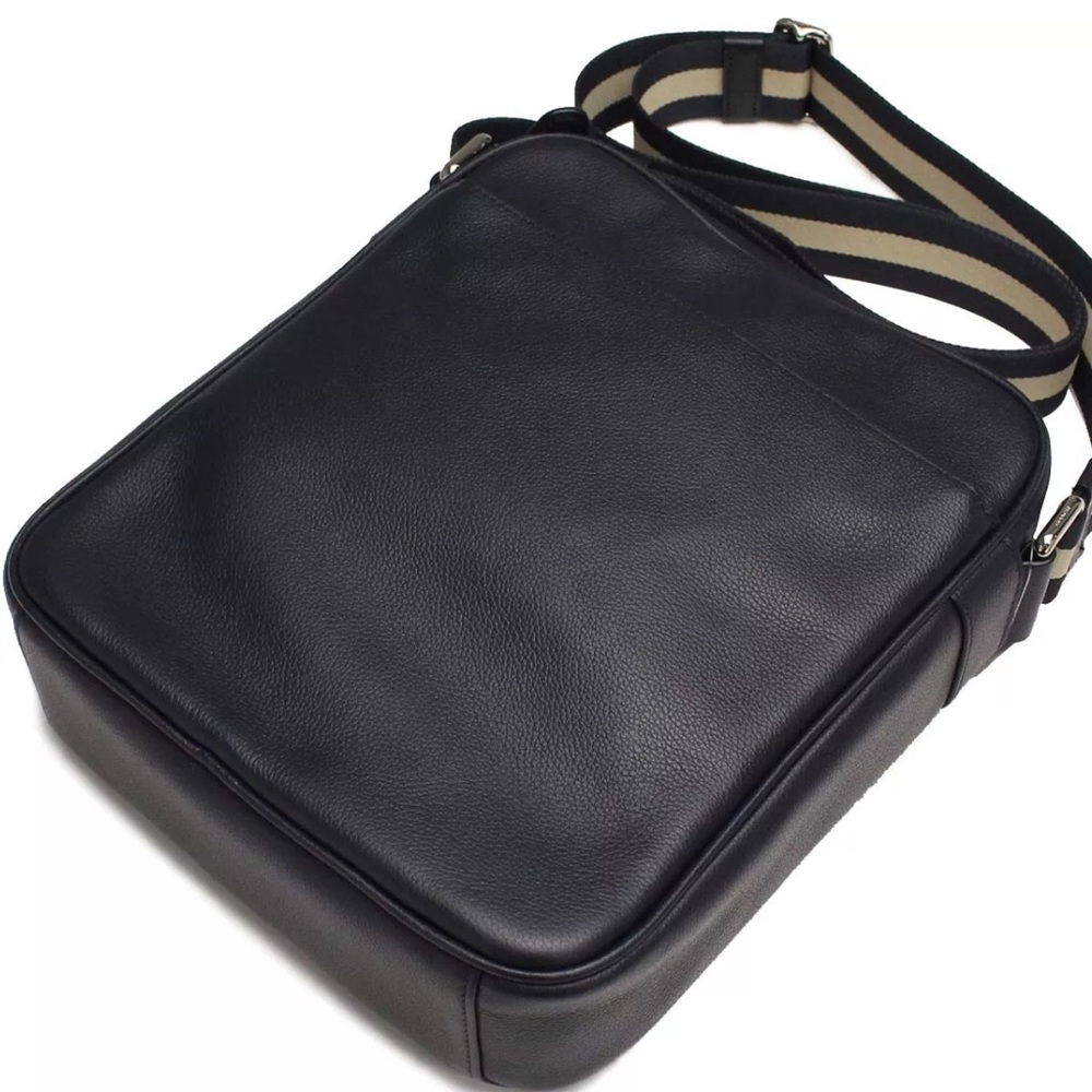Coach Men’s Leather Messenger Bag NWT black - - Picture 6 of 8